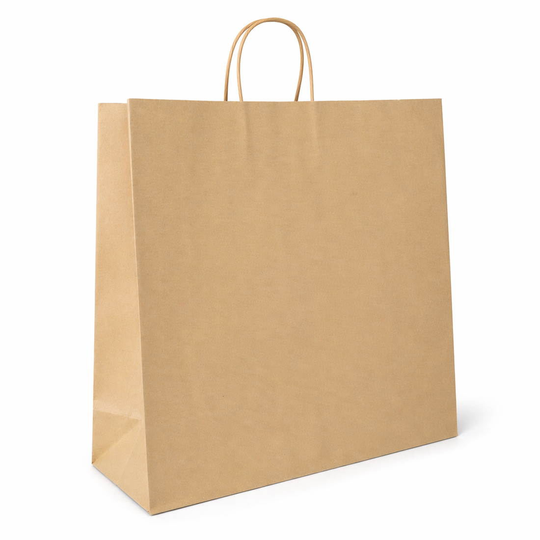 Shopper in Carta Avana Maniglia Ritorta