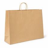 Shopper in Carta Avana Maniglia Ritorta