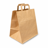 Shopper in Carta Take Away Avana Fondo Largo