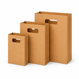 Shopper in Cartoncino Box Avana