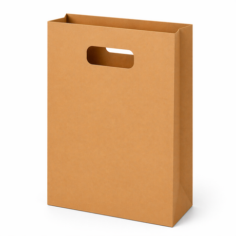 Shopper in Cartoncino Box Avana