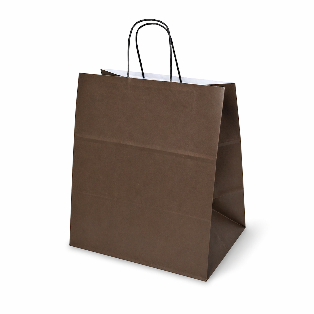 Shopper in Carta Fondo Largo Cioccolato