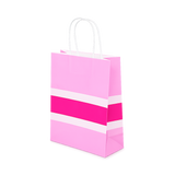 Shopper in Carta Maniglia Ritorta Line Assortite