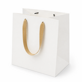 Shopper in Carta Square Bianco