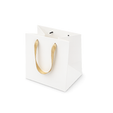 Shopper in Carta Square Bianco