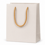 Shopper in Carta Mini con Cordone Base Avana