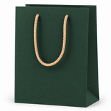 Shopper in Carta Mini con Cordone Base Avana