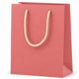 Shopper in Carta Mini con Cordone Base Avana