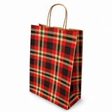 Shopper in Carta Tartan