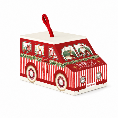 Scatola Furgoncino Linea Market Rosso