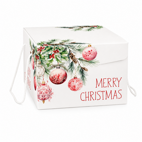 Scatola Segreto Porta Panettone Linea Addobbi di Natale