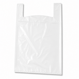 Shopper Maxi Plastica Riutilizzabile Modello Canottiera