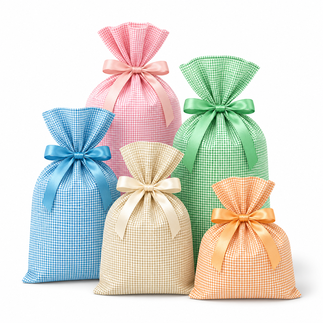 Buste Regalo Fantasia Quadretti Mix Assortite