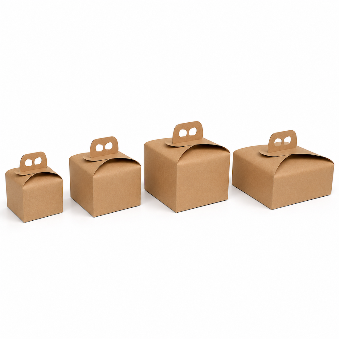 Scatola Confezione Regalo Porta Panettone Avana