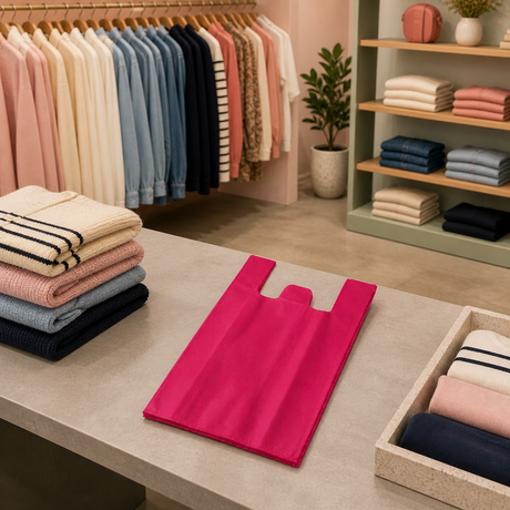 Shoppers Tessuto Tnt 50 pz. Modello Canottiera