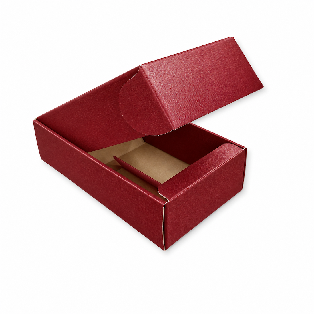 Scatola Confezione Regalo 2 Bottiglie Modello Cantinetta Linea Fibra Bordeaux