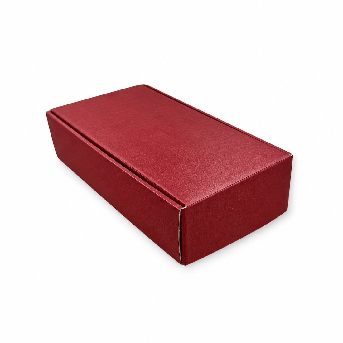 Scatola Confezione Regalo 2 Bottiglie Modello Cantinetta Linea Fibra Bordeaux